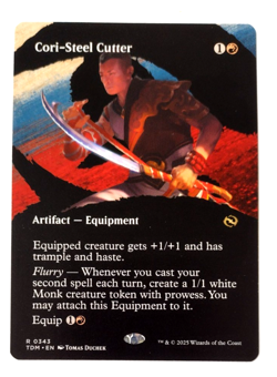Cori-Steel Cutter (Borderless) - Tarkir: Dragonstorm (TDM) - EN - R 0343 - Image 1