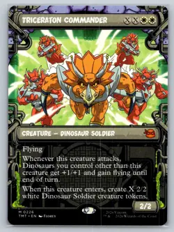 Triceraton Commander (Showcase) Teenage Mutant Ninja Turtles Regular - Image 1