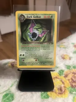 Pokemon TCG Dark Golbat Team Rocket Rare 50HP Unlimited Regular Card 24/82 - Image 1