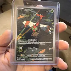 Pokemon TCG Destined Rivals Yanma Illustration Rare #183/182 MINT - Image 1
