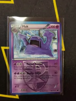 Pokemon TCG Muk Plasma Freeze 46/116 Regular Rare - Image 1