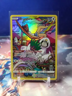 Pokemon TCG Oranguru TG12/TG30 Brilliant Stars Trainer Gallery Ultra Rare - Image 1