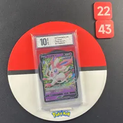 Sylveon V CBB2C 09 13/15 - 2025 Chinese Pokemon Gem Pack Vol 2 Grade10 - Image 1