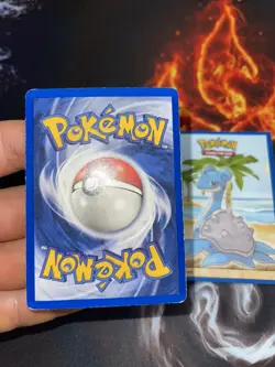 Pokemon TCG Gyarados 6/102 Holo Rare Base Set WOTC Vintage 184 💎LP - Image 3