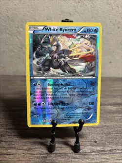 White Kyurem 21/124 Fates Collide Reverse Holo-Vintage-Pokemon TCG-Fast Ship-MP - Image 1