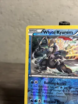 White Kyurem 21/124 Fates Collide Reverse Holo-Vintage-Pokemon TCG-Fast Ship-MP - Image 2