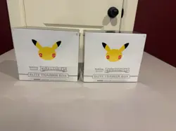 Lot Of 2 Pokemon 25th Anniversary Celebrations Elite Trainer Box (ETB) Sealed - Image 1