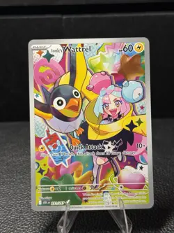 Iono's Wattrel Illustration Rare Ascended Heroes 231/217 NM Holofoil Pokemon - Image 1
