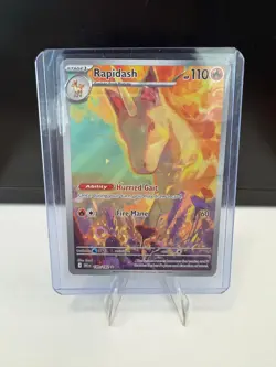 Rapidash 189/182 Illustration Rare Destined Rivals Pokemon Near Mint - Image 1