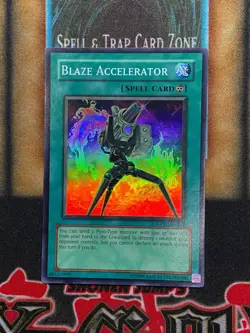 Yugioh Blaze Accelerator CP06-EN005 Super Rare MP - Image 1