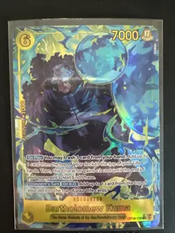 Bartholomew Kuma (Alternate Art) OP12-119 Legacy of the Master Foil - Image 1