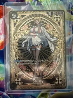 One Piece CCG TCG Stussy OP07-085 SP Special (Alt Art) English - Image 1