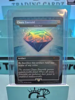 Magic The Gathering - Sonic Secret LAIR Blue Chaos Emerald - Image 2