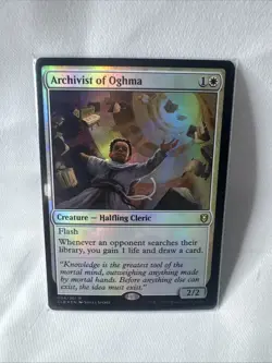 Archivist of Oghma Commander Legends: Battle for Baldur's Gate MTG - Image 1