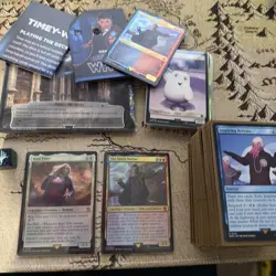 Timey-Wimey Magic The Gathering Universes Beyond Doctor Who Commander Deck - Image 1