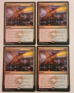 4x Atarka's Command (213) Dragons of Tarkir MTG Magic the Gathering - Image 1