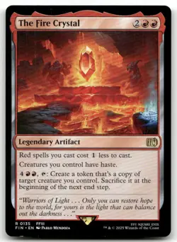 The Fire Crystal #135 (NM) Final Fantasy FIN Magic MTG - Image 1