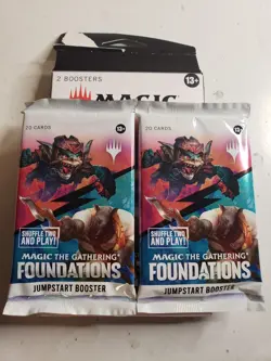 Magic: The Gathering Foundations x2 Jumpstart Booster Packs - Image 1