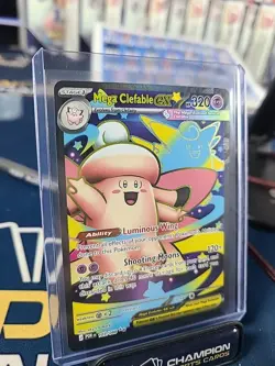 Mega Clefable ex 103/088 Ultra Rare Perfect Order Pokemon Near Mint - Image 4