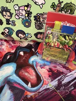 Pokemon Hydrapple EX 011/131 Prismatic Evolutions Double Rare Holo NM - Image 1