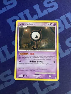 Pokemon Unown J 76/146 Legends Awakened Dmg - Image 1