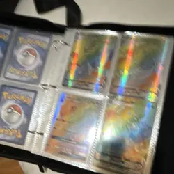 Pokemon TCG Mixed Card Lot in Pikachu Binder Holo Clefairy Meowth Standard Cards - Image 3