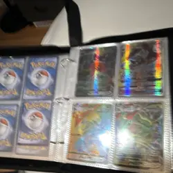 Pokemon TCG Mixed Card Lot in Pikachu Binder Holo Clefairy Meowth Standard Cards - Image 4