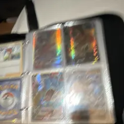 Pokemon TCG Mixed Card Lot in Pikachu Binder Holo Clefairy Meowth Standard Cards - Image 5