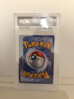 1999 POKEMON JUNGLE VAPOREON - HOLO #12 PSA NM - MT 8 - Image 2