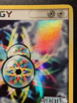 Double Rainbow Energy 88/100 Crystal Guardians Pokemon Card Reverse Holo Rare LP - Image 4