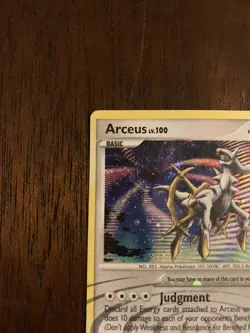 Pokemon - Arceus DP50 - FULL Holo - Diamond & Pearl Promo - *See Pics* 👀📸 - Image 2
