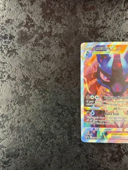 Pokemon Lucario VSTAR SWSH291 Black Star Promo Full Art Holo VSTAR Card - Image 3