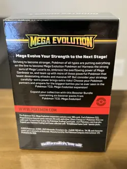 Six Packs / 1box Pokemon TCG Mega Evolution Booster Bundle Factory Sealed - Image 3