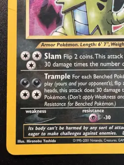Tyranitar 12/75 Neo Discovery Pokemon Card Holo Foil Rare HP - Image 5