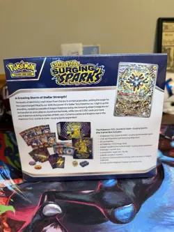 Pokemon TCG Surging Sparks Elite Trainer Box Factory Sealed - Image 3