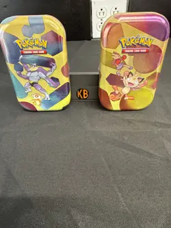 Pokemon TCG Scarlet and Violet 151 Mini Tin Factory Sealed Evolutions 2 Boxes - Image 1