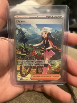 Pokemon Dawn 129/094 Phantasmal Flames Trainer Full Art Special Illustration - Image 1