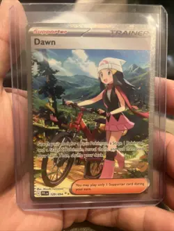 Pokemon Dawn 129/094 Phantasmal Flames Trainer Full Art Special Illustration - Image 4