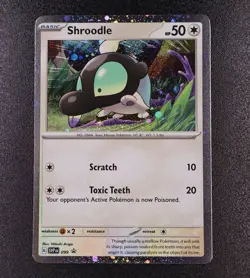 Shroodle 099 Scarlet & Violet Black Star Promo Pokemon TCG NM - Image 1