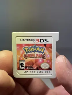 Pokemon Omega Ruby Nintendo 3ds Authentic Tested And Working Cartridge Only - Image 1