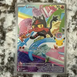 Pokemon First Partner Collection Alolan Starters - Litten, Rowlet, Popplio - Image 3