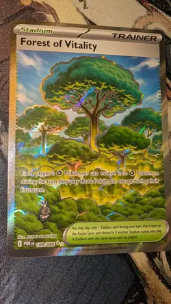 Forest of Vitality 109/088 Ultra Rare NM Perfect Order Pokemon TCG - Image 1