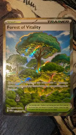 Forest of Vitality 109/088 Ultra Rare NM Perfect Order Pokemon TCG - Image 2