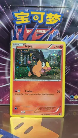 Pokemon TCG 2011 Tepig 003/012 HOLO McDonald's Happy Meal - Image 1
