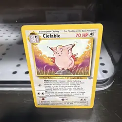Pokemon TCG Clefable Jungle 17/64 Regular - Image 1