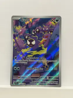 Pokemon TCG Gastly Scarlet & Violet Temporal Forces 177/162 - Image 1
