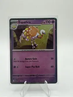 Pokemon TCG Espathra SVP Black Star Promos SVP010 Cosmos Holo - Image 1