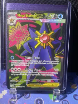 Mega Starmie EX 102/088 Full Art Ultra Rare Pokemon TCG: Perfect Order - Image 1