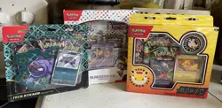 Pokemon TCG: 151 Alakazam ex Paldean Fates Phantasmal Flames Lot of 3 New Sealed - Image 1