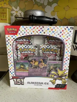 Pokemon TCG: 151 Alakazam ex Paldean Fates Phantasmal Flames Lot of 3 New Sealed - Image 2
